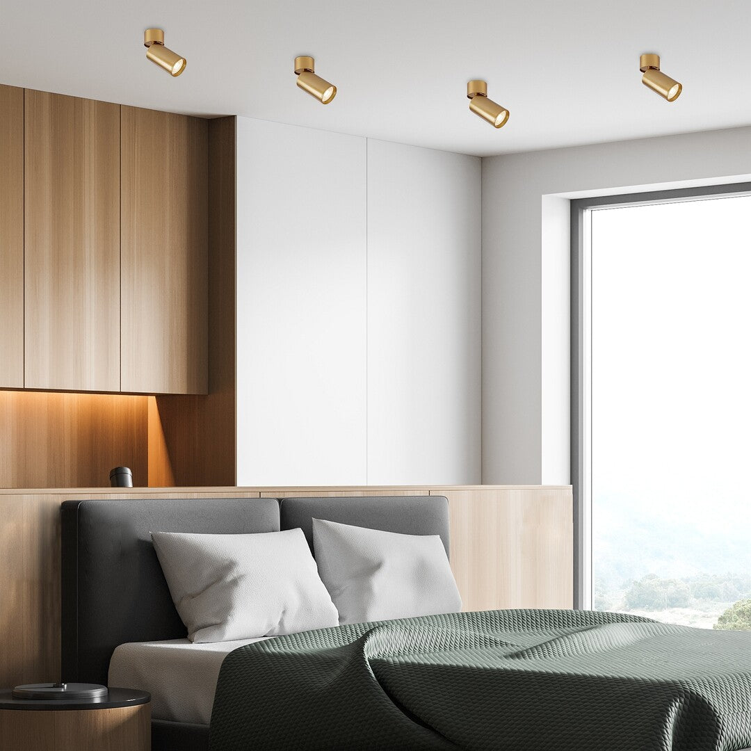 Aplica/Plafoniera Mirina, metal, auriu, 1xGU10, Rabalux 73075