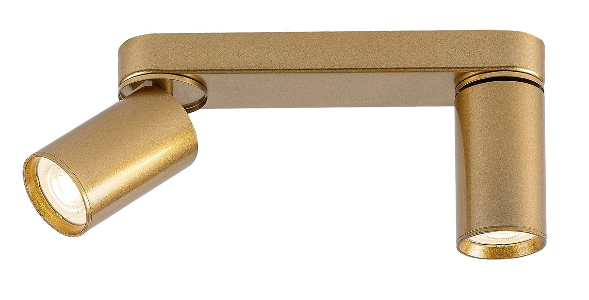 Aplica/Plafoniera Mirina, auriu, 2xGU10, IP20, Rabalux, 73076