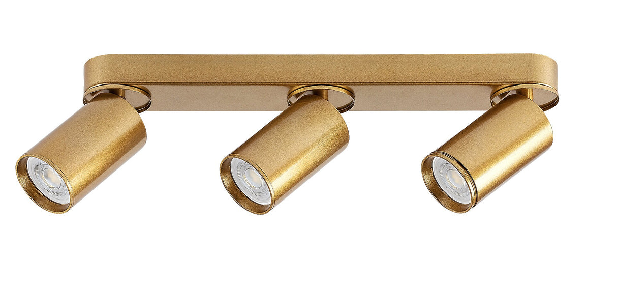 Plafoniera Mirina, auriu, 3xGU10, IP20, Rabalux, 73077