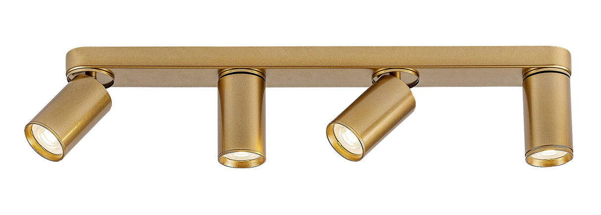 Plafoniera Mirina, auriu, 4xGU10, IP20, Rabalux, 73078