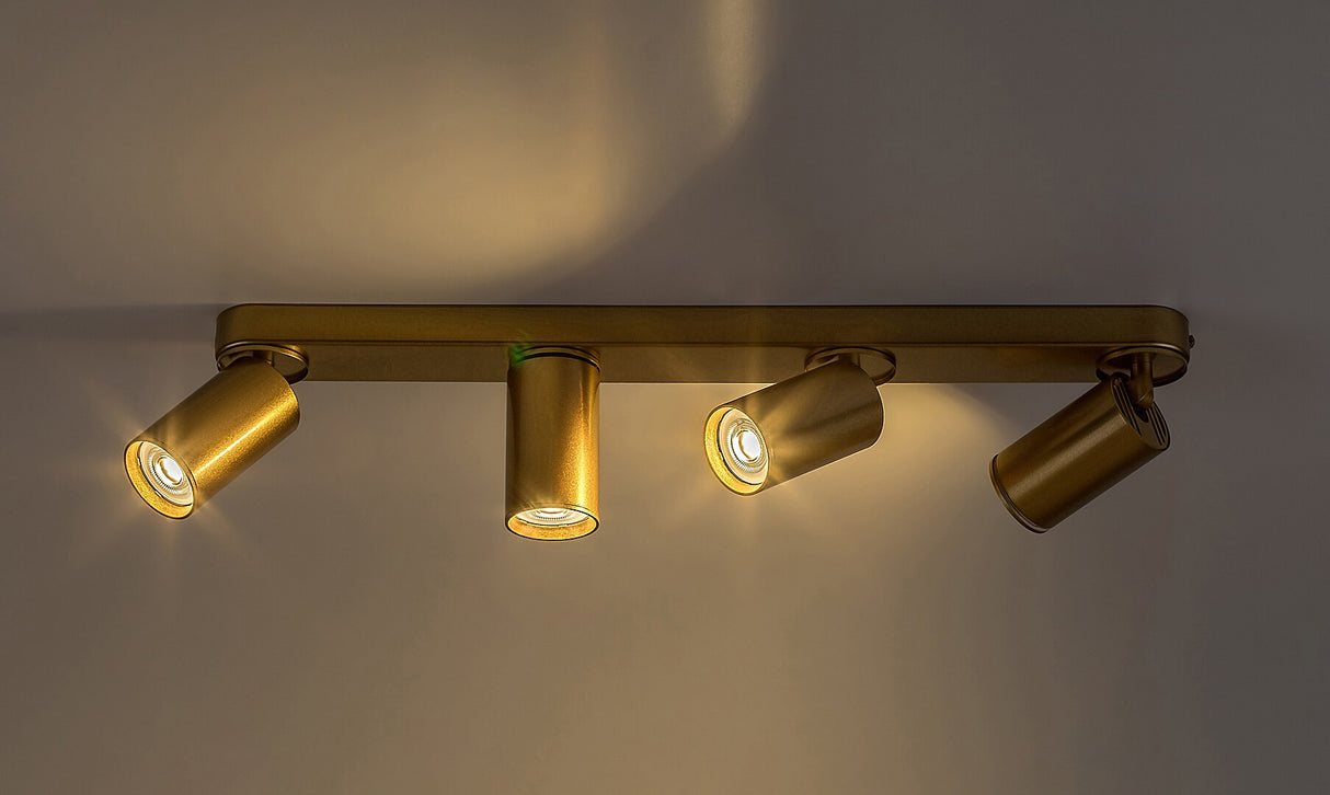 Plafoniera Mirina, auriu, 4xGU10, IP20, Rabalux, 73078