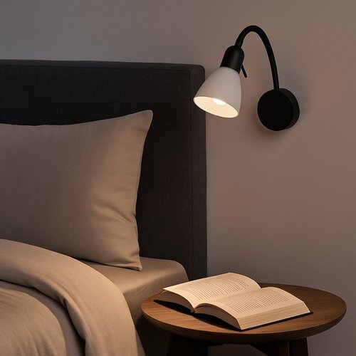 Spot Soma, negru mat, 1xE14, H.20,5cm, IP20, Rabalux, 73090