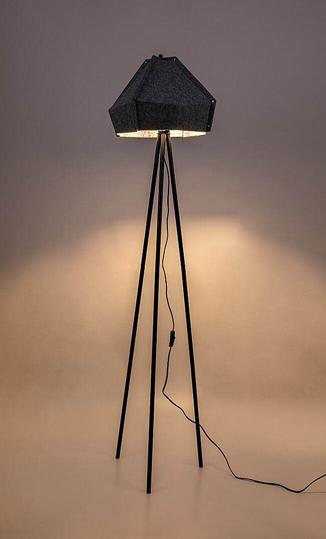 Lampadar Lomiro, gri, 1 x E27, H.157cm, IP20, Rabalux, 74000