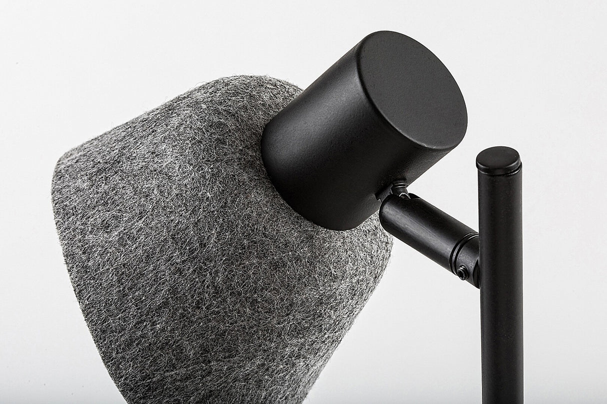 Veioza birou Farelia, negru/gri, 1 x E14, IP20, Rabalux, 74018