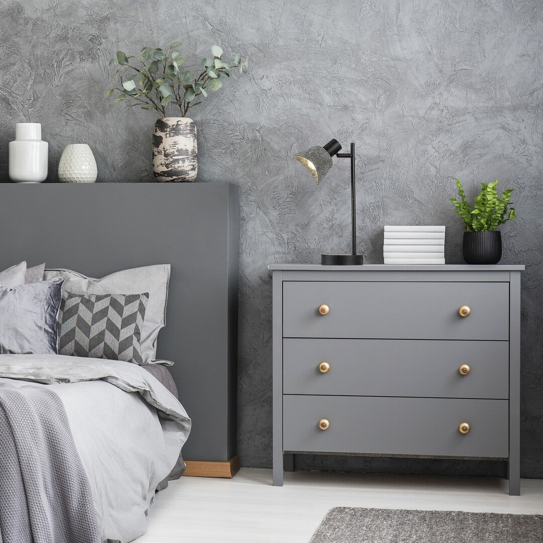 Veioza birou Farelia, negru/gri, 1 x E14, IP20, Rabalux, 74018