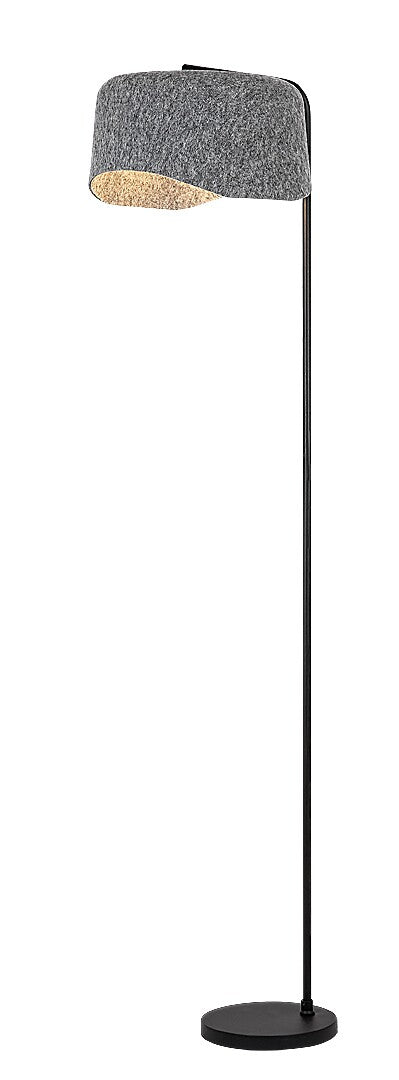 Lampadar Farelia, negru/gri, 1 x E27, H.175cm, IP20, Rabalux, 74019