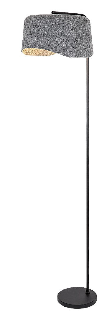 Lampadar Farelia, negru/gri, 1 x E27, H.175cm, IP20, Rabalux, 74019