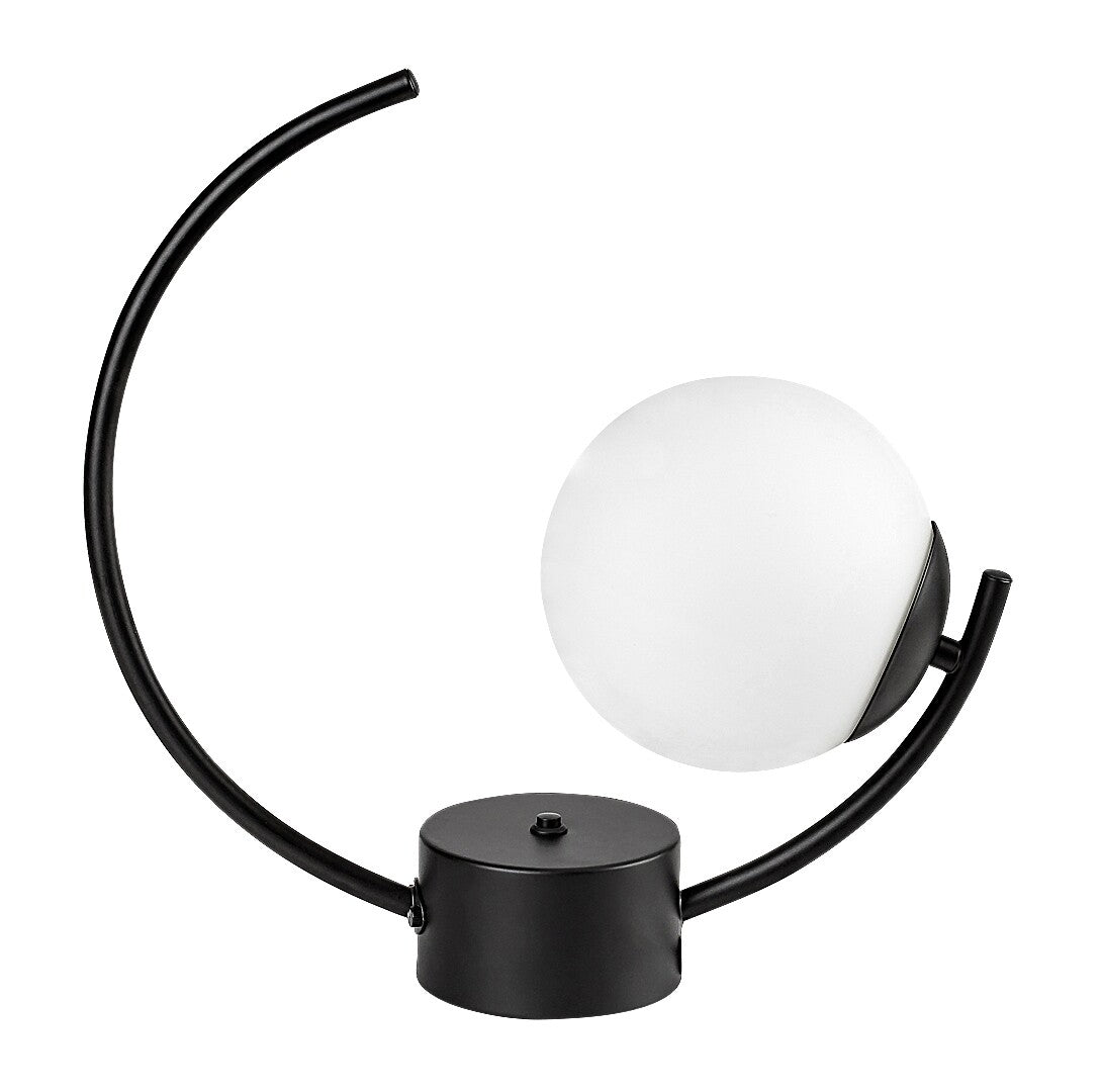 Veioza Mesiro, negru, 1 x E14, IP20, Rabalux, 74035