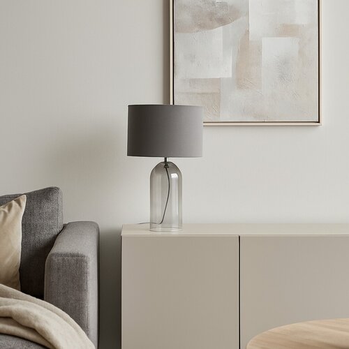 Veioza Luxin, fumuriu, 1xE14, H.45cm, IP20, Rabalux, 74048