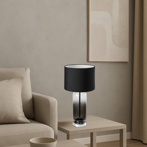 Veioza Rien, fumuriu, 1xE27, H.55cm, IP20, Rabalux, 74049