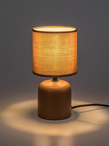 Veioza Daphni, maro, 1xE14, H.23cm, IP20, Rabalux, 74054