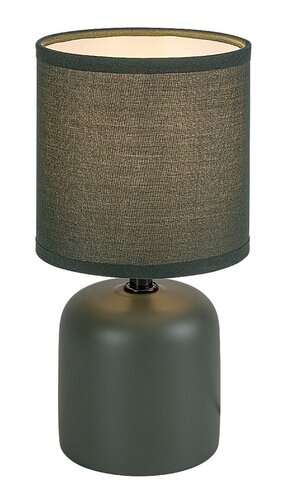 Veioza Daphni, verde, 1xE14, H.23cm, IP20, Rabalux, 74055