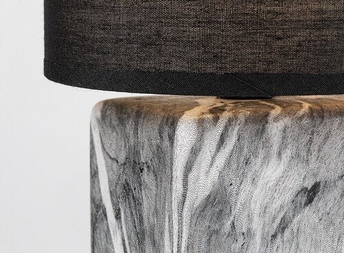 Veioza Nalisa, marmura, 1xE14, H.22,5cm, IP20, Rabalux, 74068