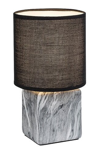 Veioza Nalisa, marmura, 1xE14, H.22,5cm, IP20, Rabalux, 74068