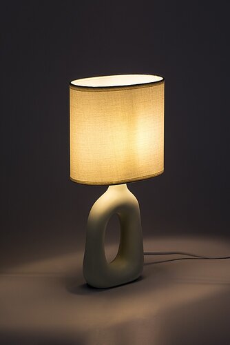 Veioza Sylira, alb, 1xE14, H.36cm, IP20, Rabalux, 74070