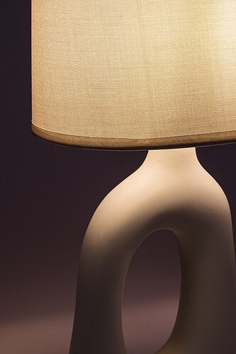 Veioza Sylira, alb, 1xE14, H.36cm, IP20, Rabalux, 74070