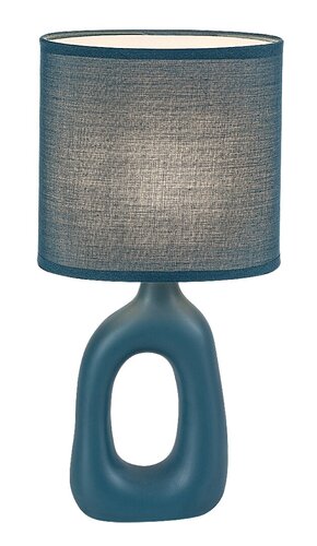 Veioza Sylira, albastru, 1xE14, H.36cm, IP20, Rabalux, 74072