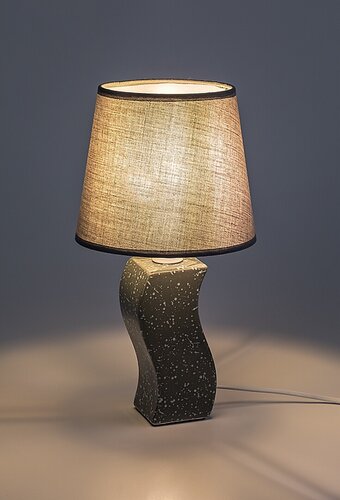 Veioza Dayami, marmura, 1xE14, H.34cm, IP20, Rabalux, 74073