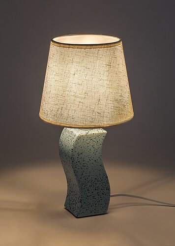 Veioza Dayami, marmura, 1xE14, H.34cm, IP20, Rabalux, 74074