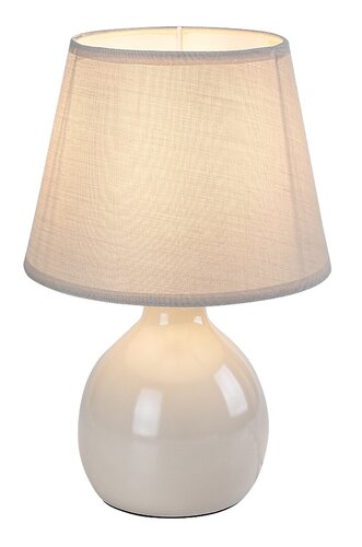Veioza Ingrid, bej, 1xE14, H.26cm, IP20, Rabalux, 74076