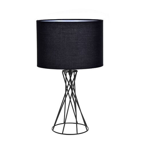 Veioza Nivra, negru, 1xE27, H.50cm, IP20, Rabalux, 74082