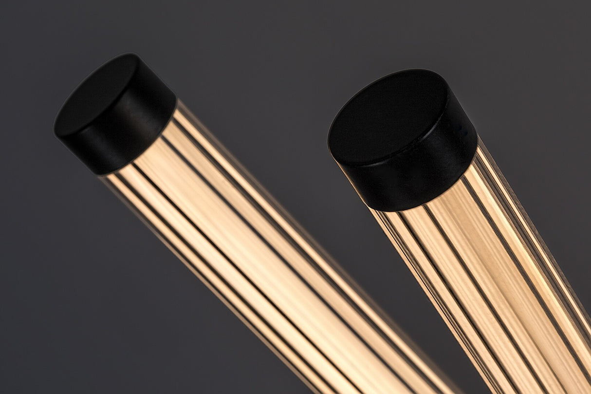 Lampadar LED Nivaro, negru, 28W, 3050lm, 3000K, H.115cm, IP20, Rabalux, 74166