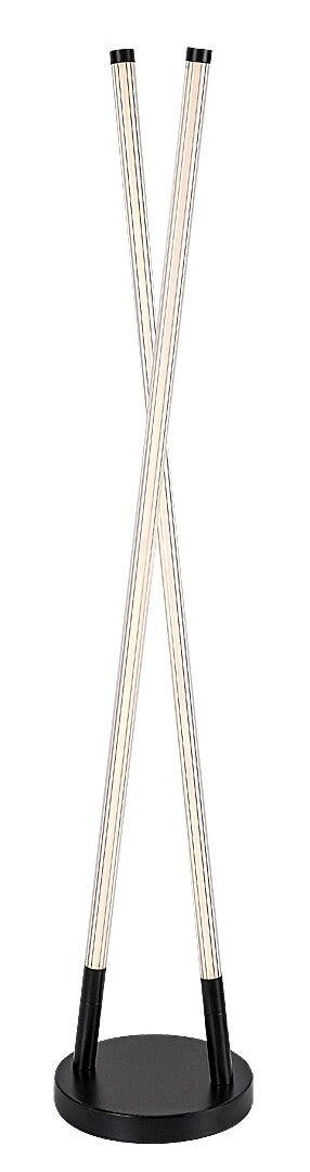 Lampadar LED Nivaro, negru, 28W, 3050lm, 3000K, H.115cm, IP20, Rabalux, 74166