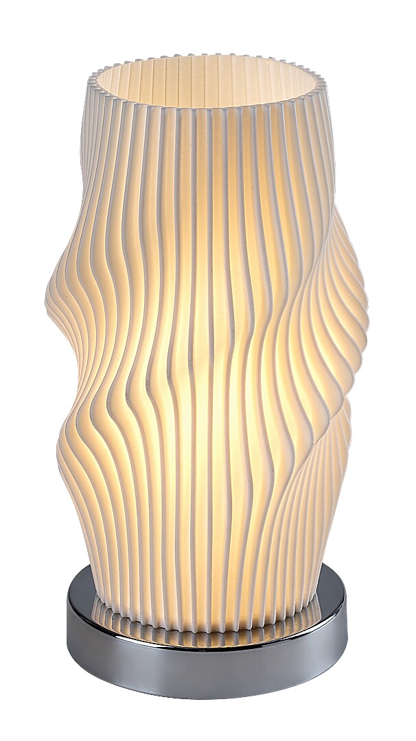 Veioza Tiana, 1xE14, policarbonat alb, H.21 cm, Rabalux 74189