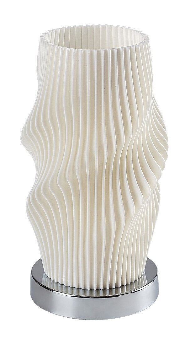 Veioza Tiana, 1xE14, policarbonat alb, H.21 cm, Rabalux 74189