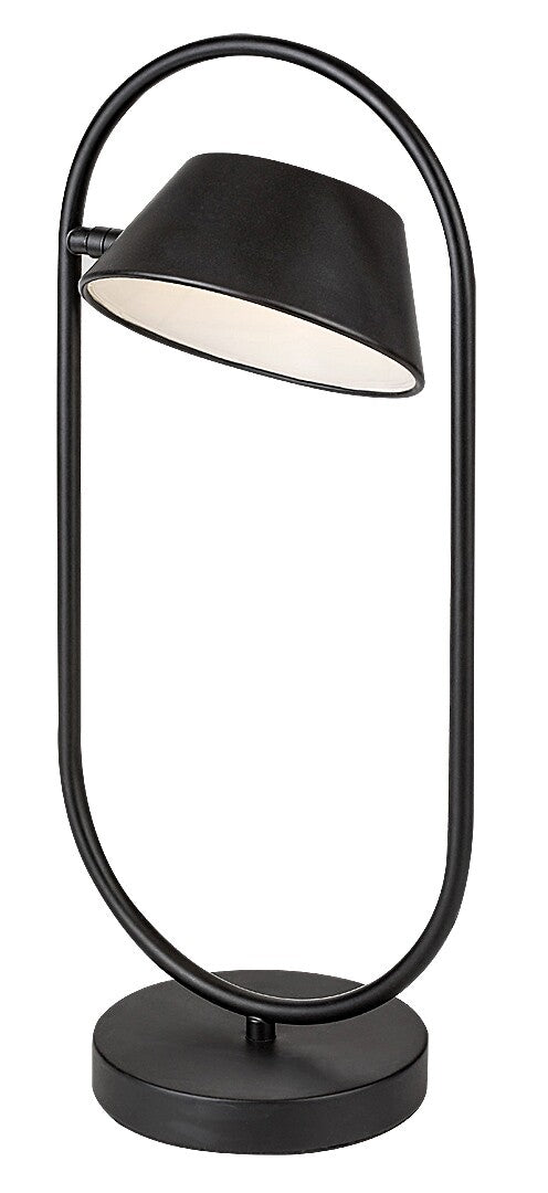 Veioza Odiss, negru, LED, 6W, 390 lumeni, 3000K, Rabalux 74190