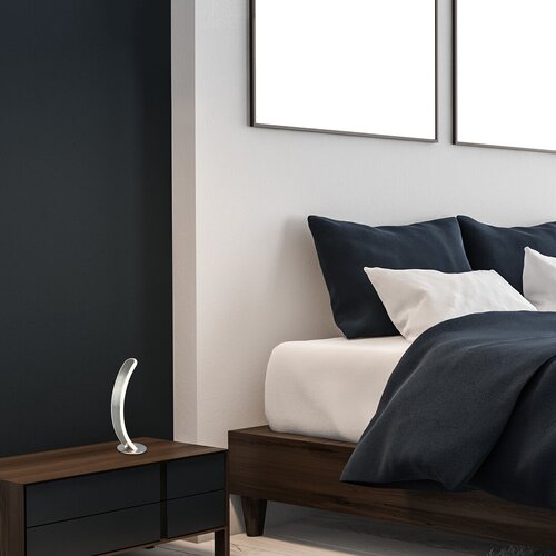 Veioza LED Jarnelle, crom satin, 12W, 850lm, 3000K, IP20, Rabalux, 74196