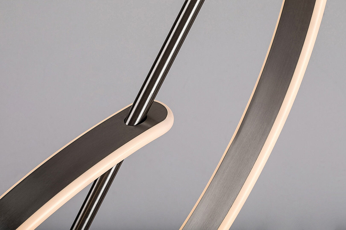 Lampadar LED Jarnelle, crom satin, 30W, 2000lm, 3000K, H.150cm, IP20, Rabalux, 74197