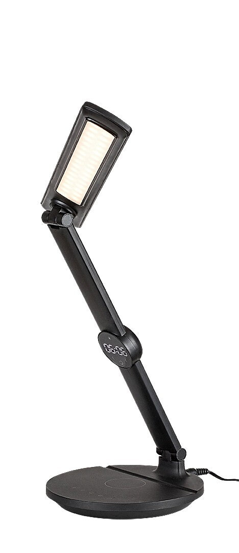 Veioza Isak, negru, LED, 9W, 570 lumeni, 3000K-4000K-6500K, H.38 cm, Rabalux 74198