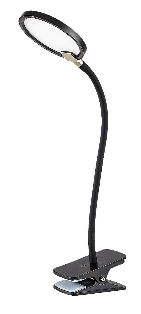 Veioza birou Marcin, negru, LED 7W, 350 lumeni, 3000K, H.36 cm, Rabalux 74199