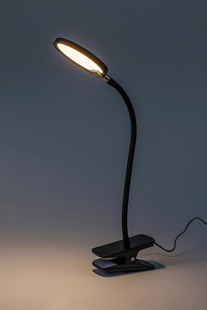 Veioza birou Marcin, negru, LED 7W, 350 lumeni, 3000K, H.36 cm, Rabalux 74199