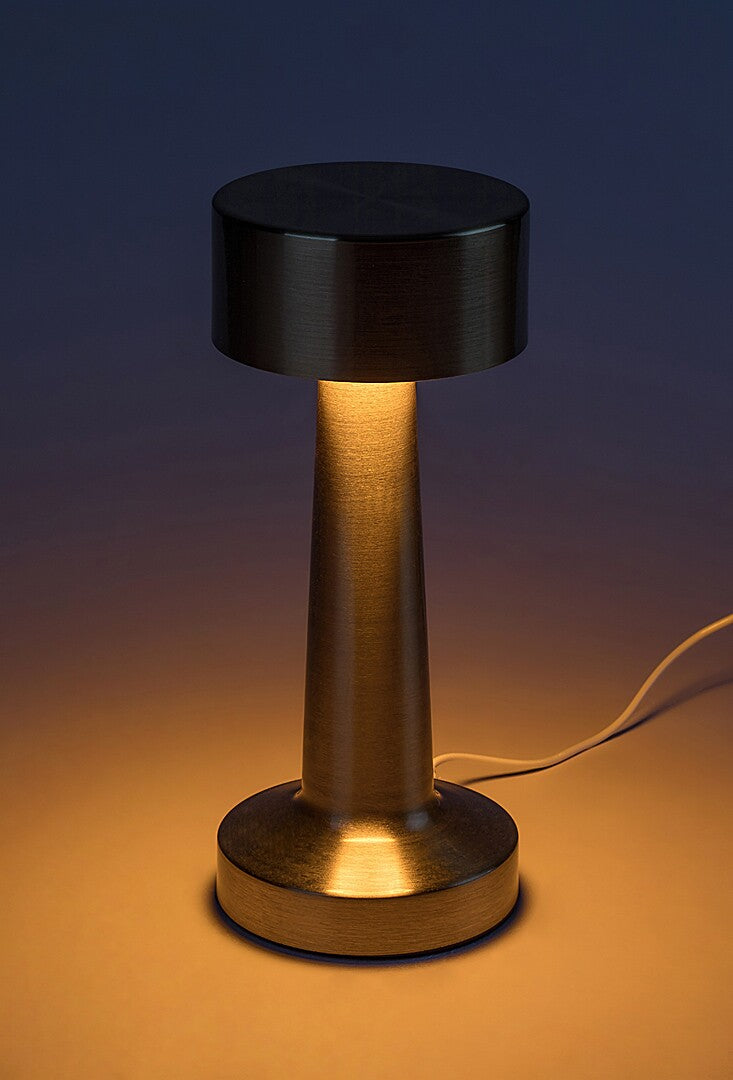 Veioza Senan, auriu, LED CCT, 3W, 60 lumeni, 3000K-4000K-6500K, H.21 cm, Rabalux 74207