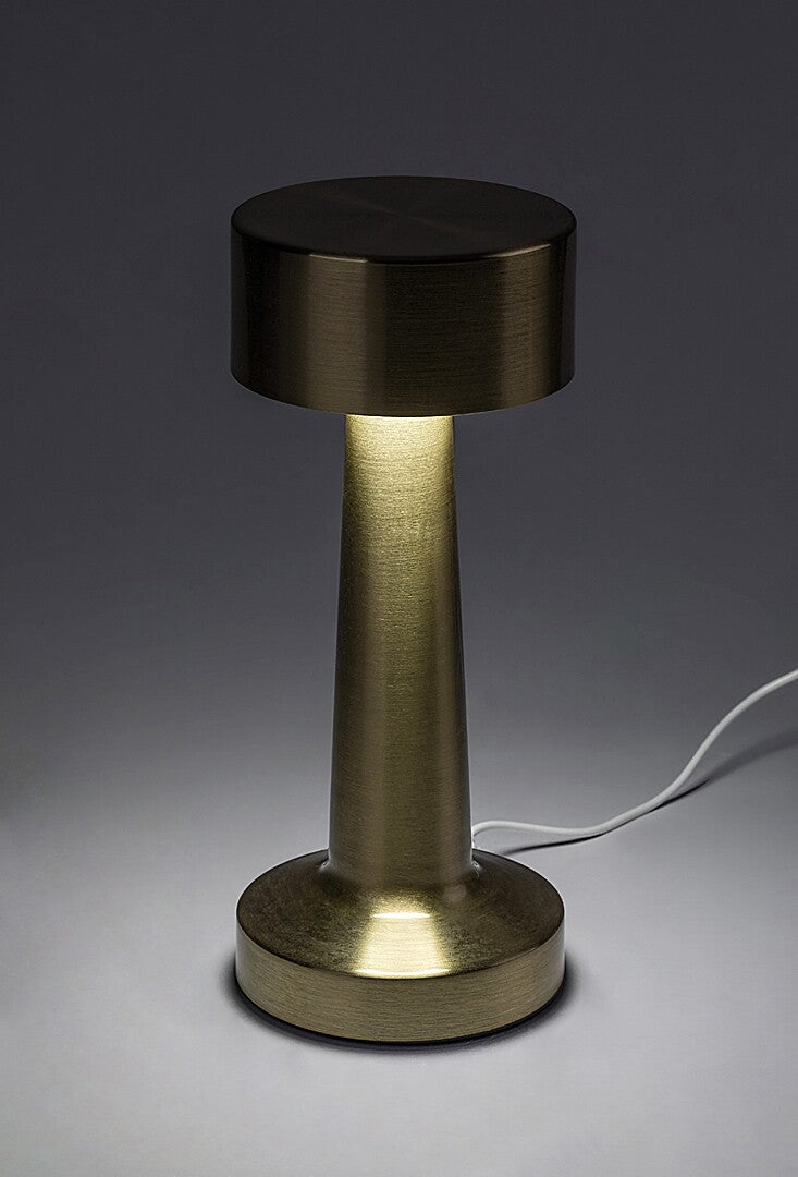 Veioza Senan, auriu, LED CCT, 3W, 60 lumeni, 3000K-4000K-6500K, H.21 cm, Rabalux 74207