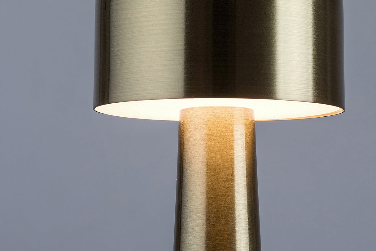 Veioza Senan, auriu, LED CCT, 3W, 60 lumeni, 3000K-4000K-6500K, H.21 cm, Rabalux 74207