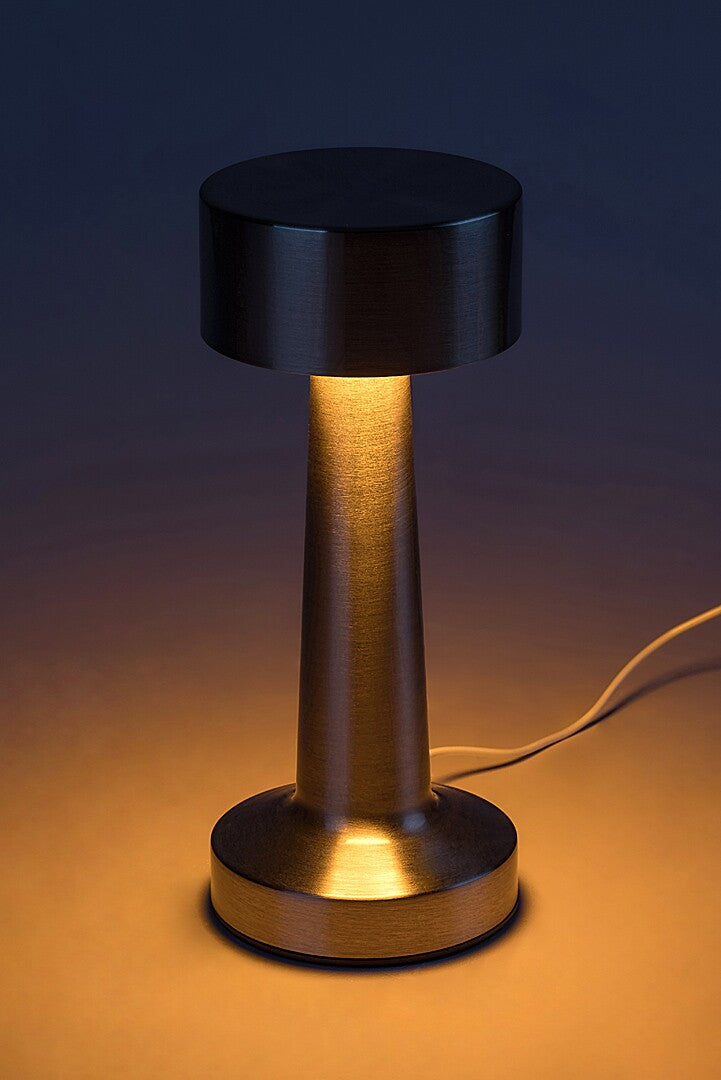 Veioza Senan, argintiu, LED CCT, 3W, 60 lumeni, 3000K-4000K-6500K, H.21 cm, Rabalux 74208