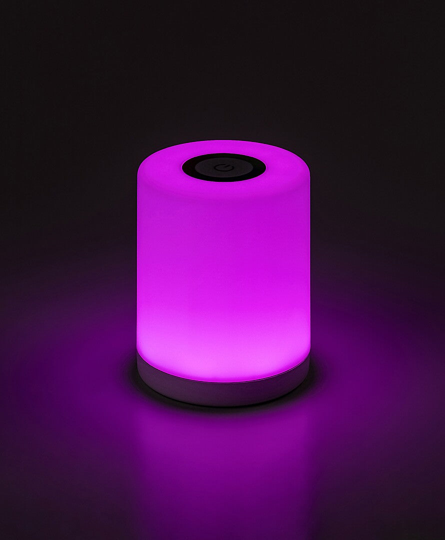 Veioza led decorativa Tipy, 3000K+RGB, 0,8W, 50lm, intrerupator la atingere, Rabalux 74209