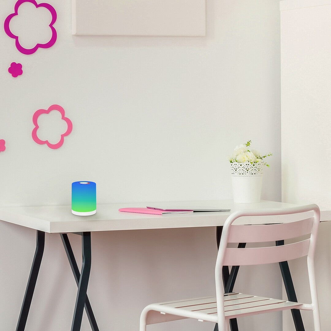 Veioza led decorativa Tipy, 3000K+RGB, 0,8W, 50lm, intrerupator la atingere, Rabalux 74209