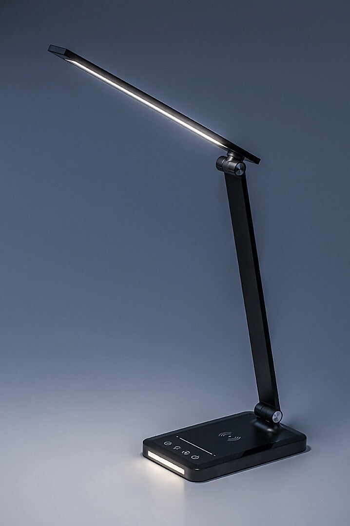 Lampa de birou Traze, negru, LED 5W, 190lm, 3000K-6500K, IP20, Rabalux, 74213