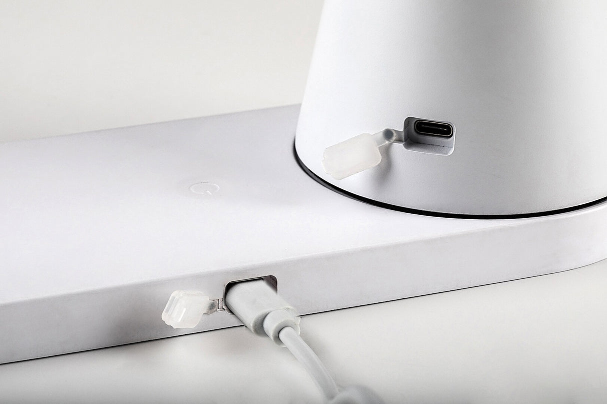 Veioza Zavier, alb, LED 5W, 220lm, 3000K, 4000K, 5000K, IP20, Rabalux, 74214