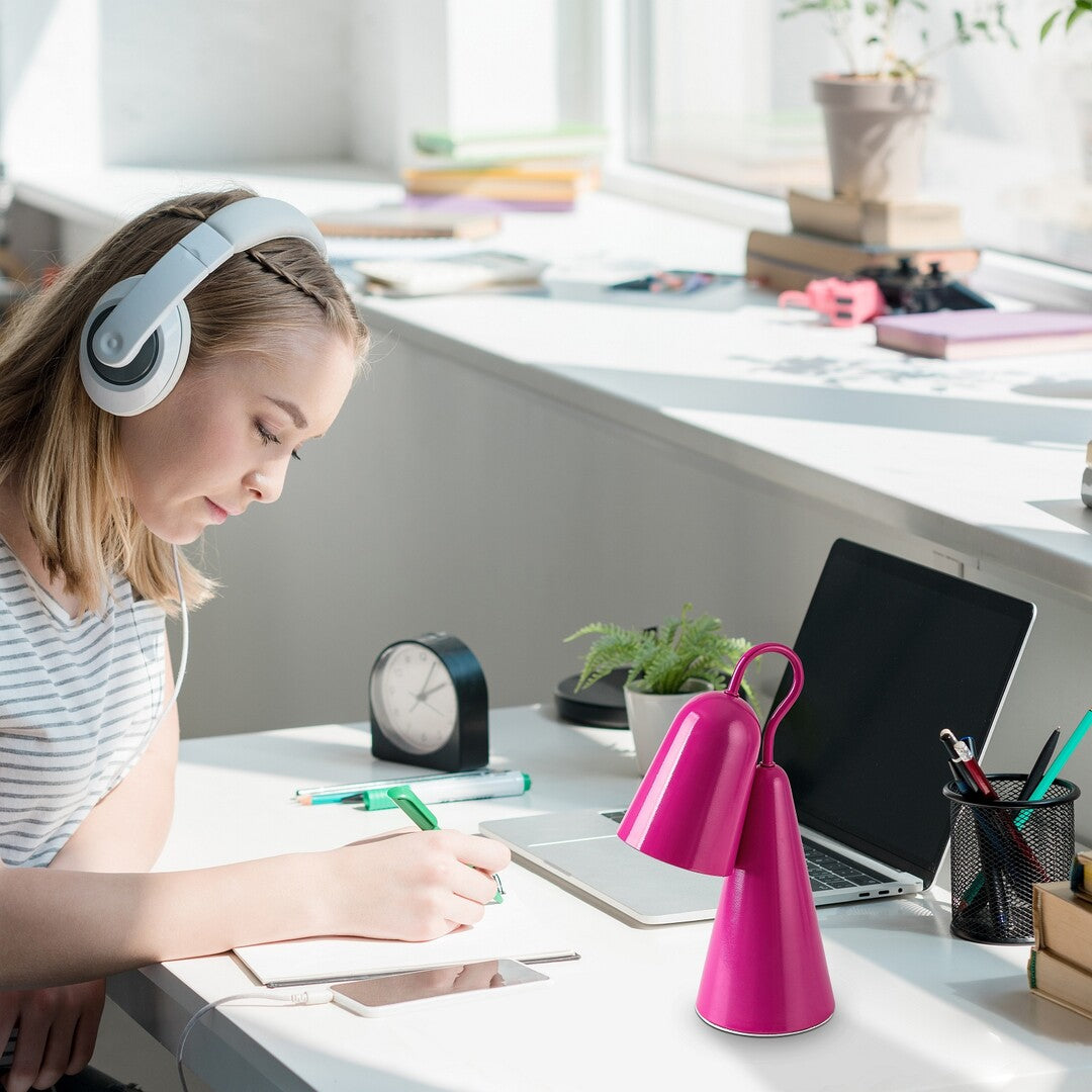 Veioza birou Rabal, magenta, 1 x E14, IP20, Rabalux, 74224