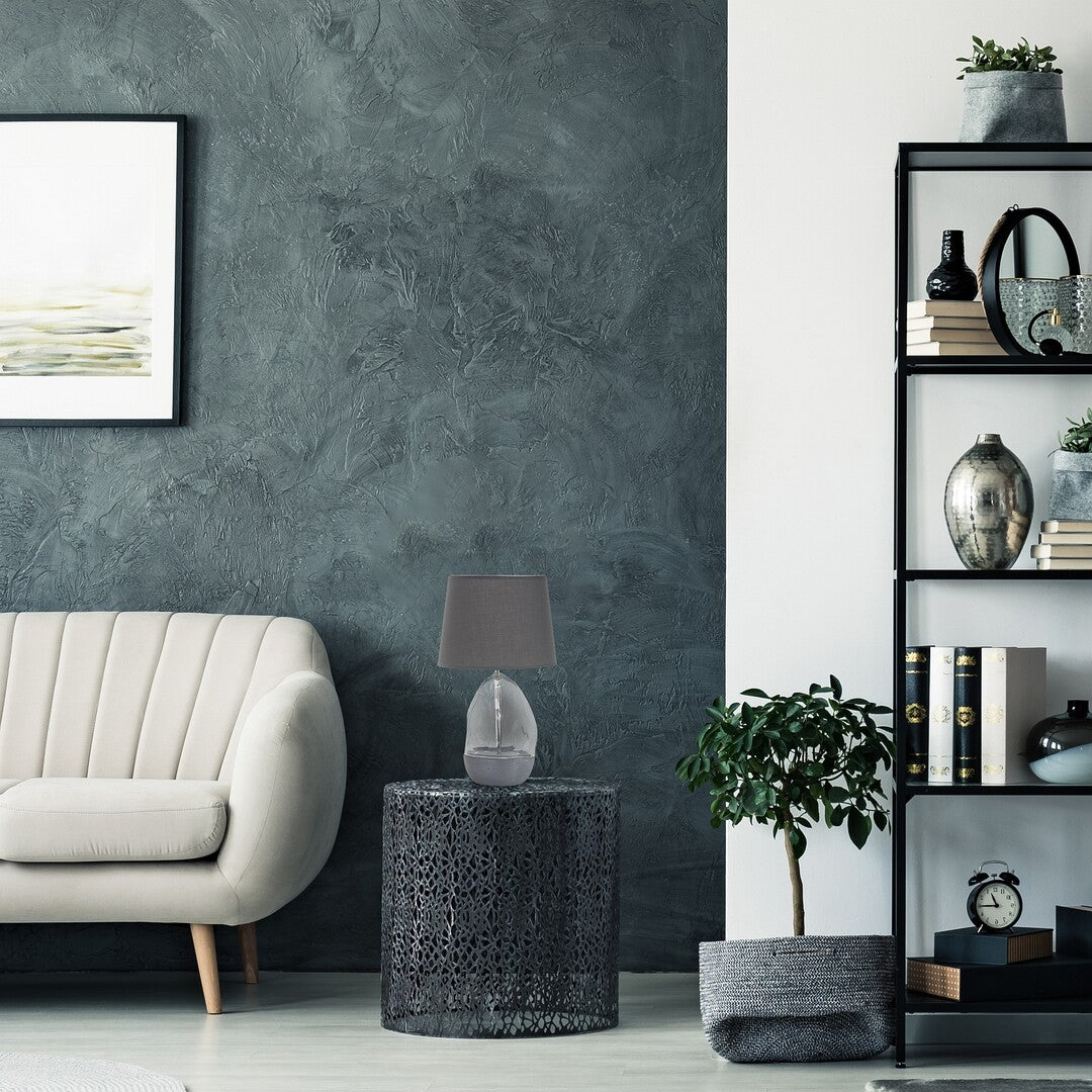 Veioza Apolonia, gri, 1 x E27, IP20, Rabalux, 74228