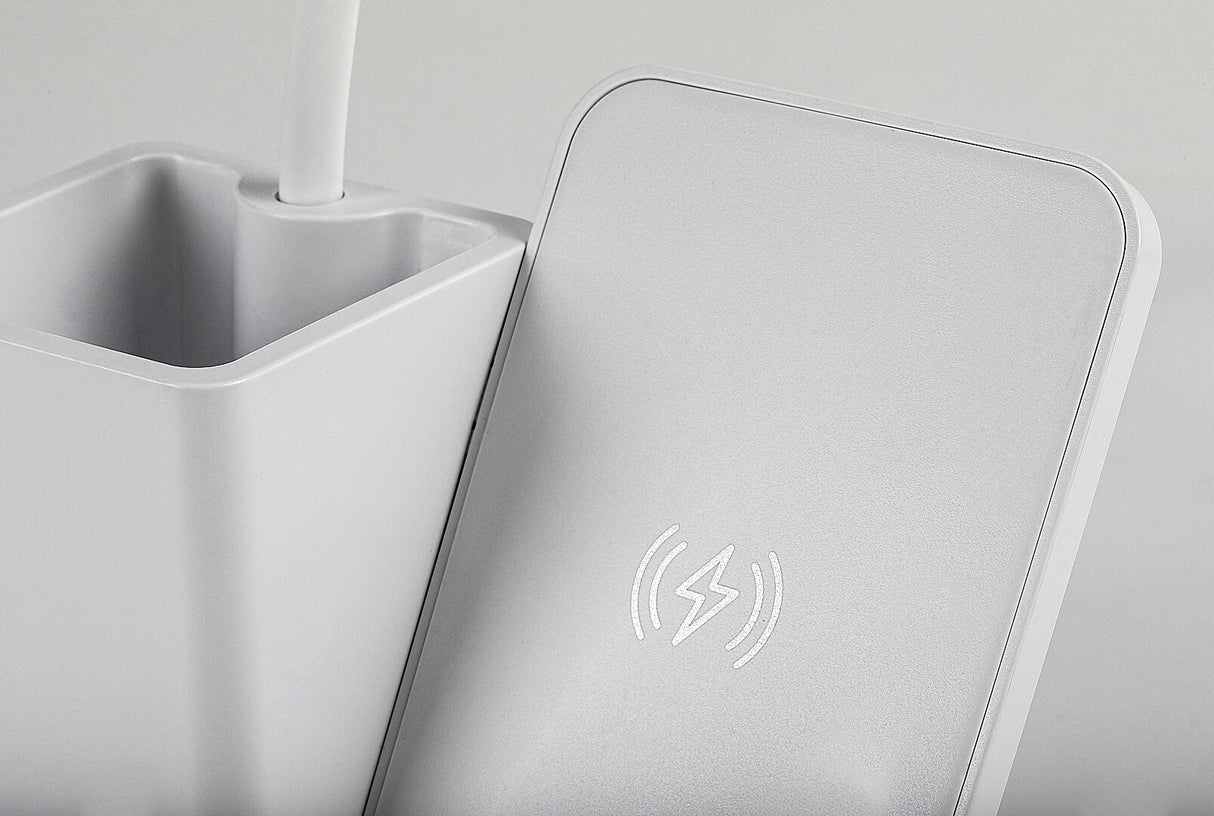 Veioza LED birou Cerie, alb, 4W, 200lm, 3000K, 4000K, 6500K, IP20, Rabalux, 74233