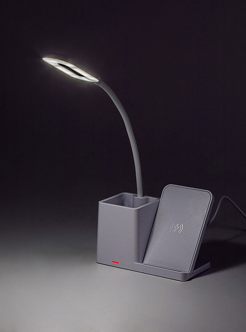 Veioza LED birou Cerie, alb, 4W, 200lm, 3000K, 4000K, 6500K, IP20, Rabalux, 74233