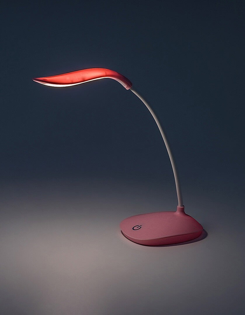 Veioaza LED birou Bedi, roz, 2W, 165lm, 4000K, IP20, Rabalux, 74236