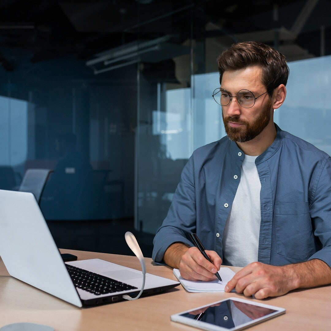 Lampa de birou Tafi, alb, LED 2W, 165lm, 4000K, Rabalux, 74238