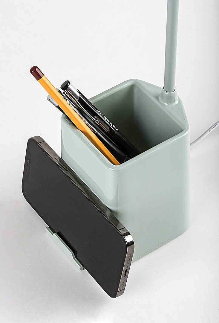 Lampa de birou Arvid, albastru, LED 6W, 300lm, 5000K, IP20, Rabalux, 74244